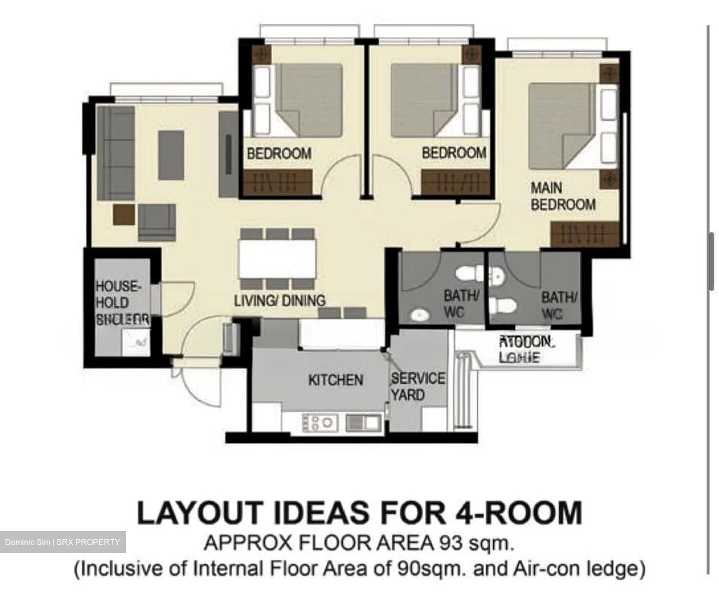Blk 338A Anchorvale Parkview (Sengkang), HDB 4 Rooms #631564611